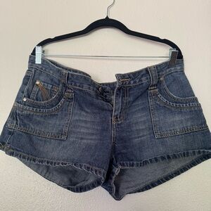 So Wear It Declare It Blue Jean Shorts Relaxed Fit